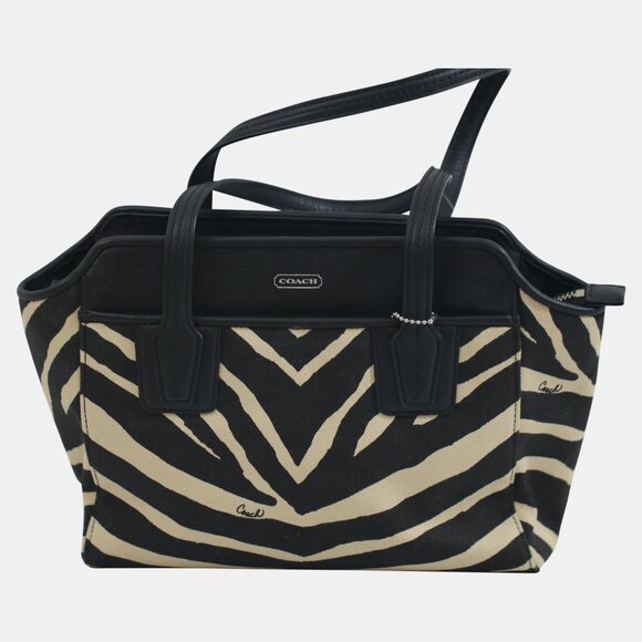 Coach F28461 Taylor Zebra Bette Mini Tote Crossbody Purse Handbag - Picture 3 of 3